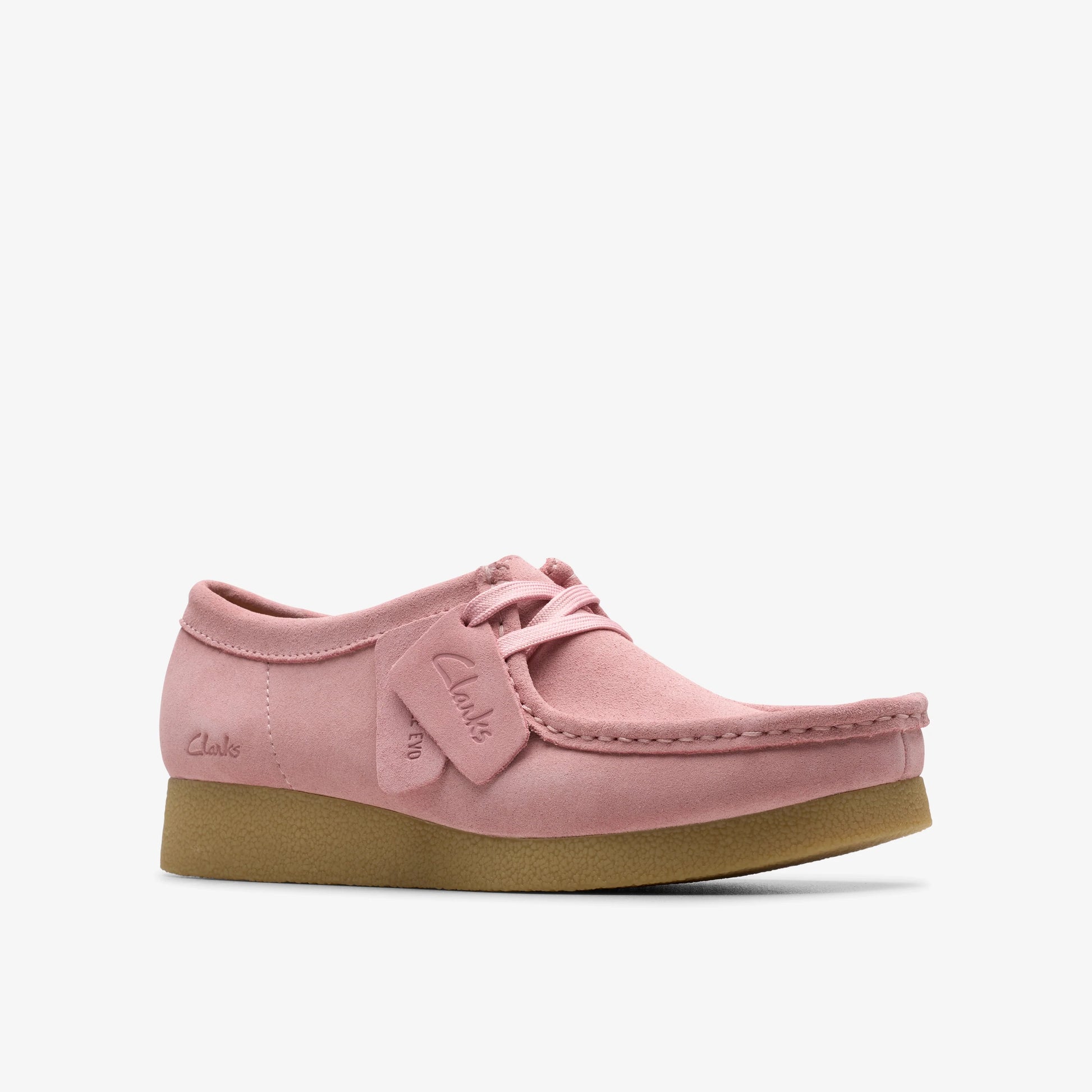 Zapatos Casual De La Marca Clarks  Para Mujer Modelo Wallabeeevosh Dusty Rose Sde En Color Rosa