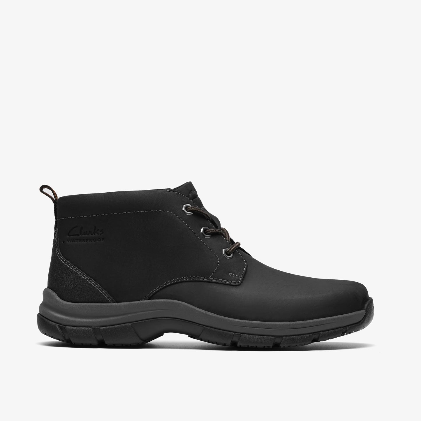 Botas De La Marca Clarks Para Hombre Modelo Walpath Chukka Black Leather En Color Negro