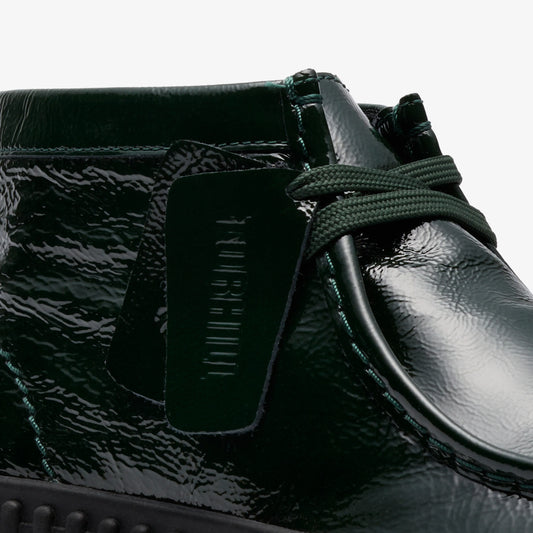Botas De La Marca Clarks  Para Mujer Modelo Torhill Moss Green Patent En Color Verde