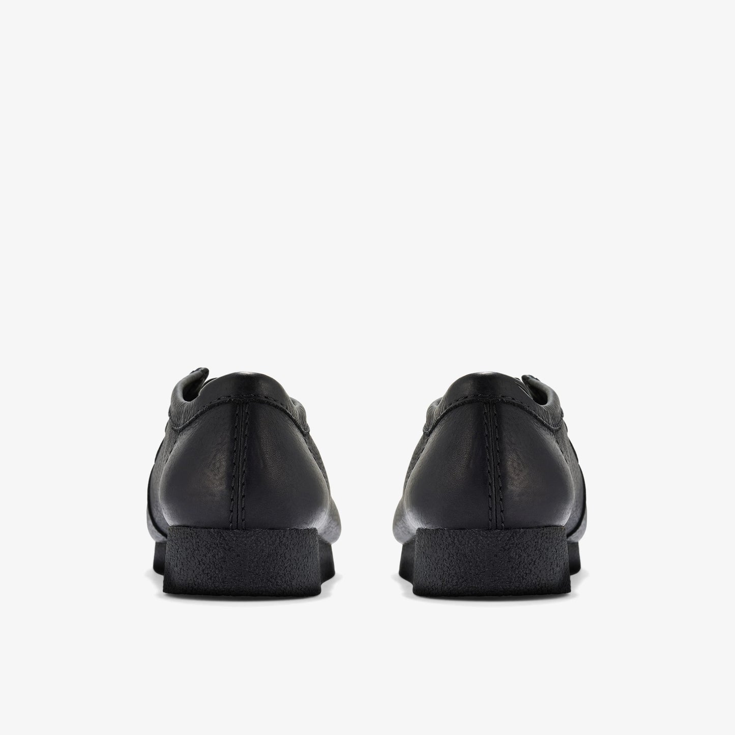 Zapatos Casual De La Marca Clarks Para Hombre Modelo Wallabeeevo Black Leather En Color Negro
