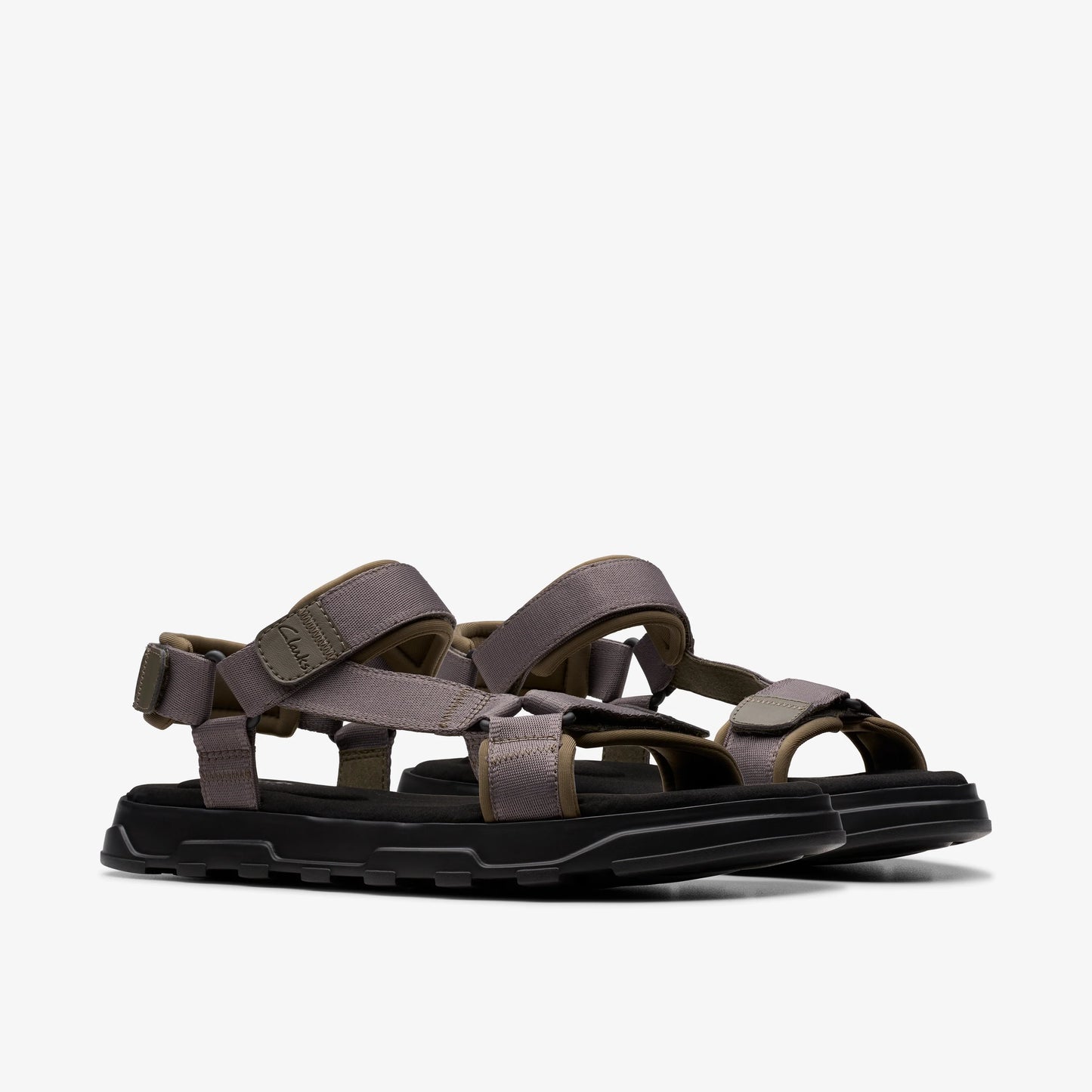 Sandalias De La Marca Clarks Para Hombre Modelo Kilver Strap Khaki En Color Caqui