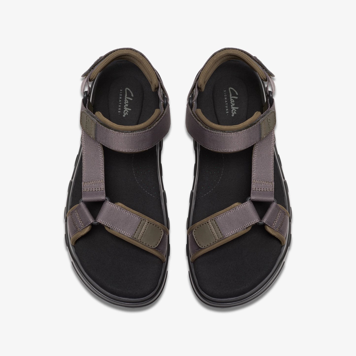 Sandalias De La Marca Clarks Para Hombre Modelo Kilver Strap Khaki En Color Caqui