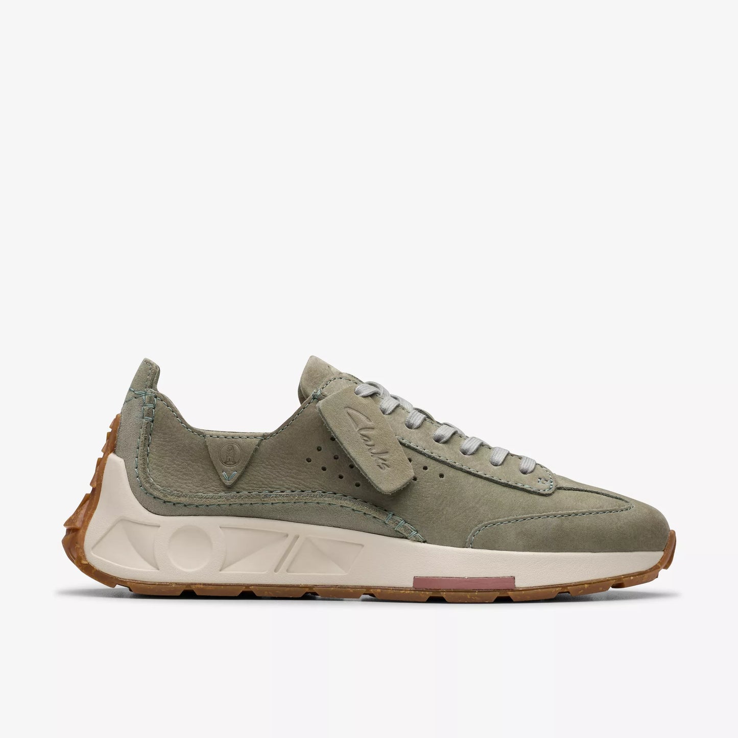 Sneakers De La Marca Clarks Para Mujer Modelo Craft Speed Light Green N0Buck En Color Verde