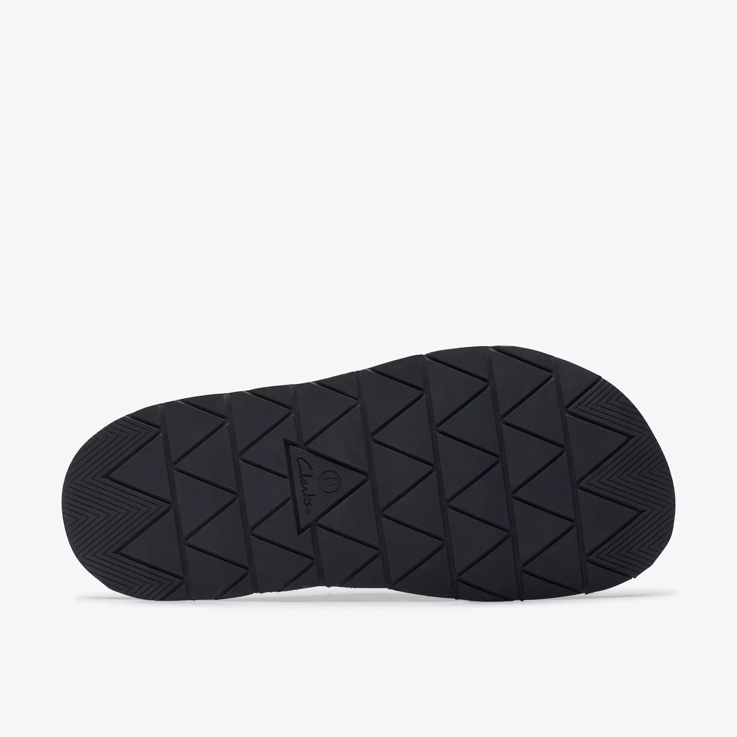 Sandalias De La Marca Clarks Para Hombre Modelo Solsbury Strap Black Leather En Color Negro