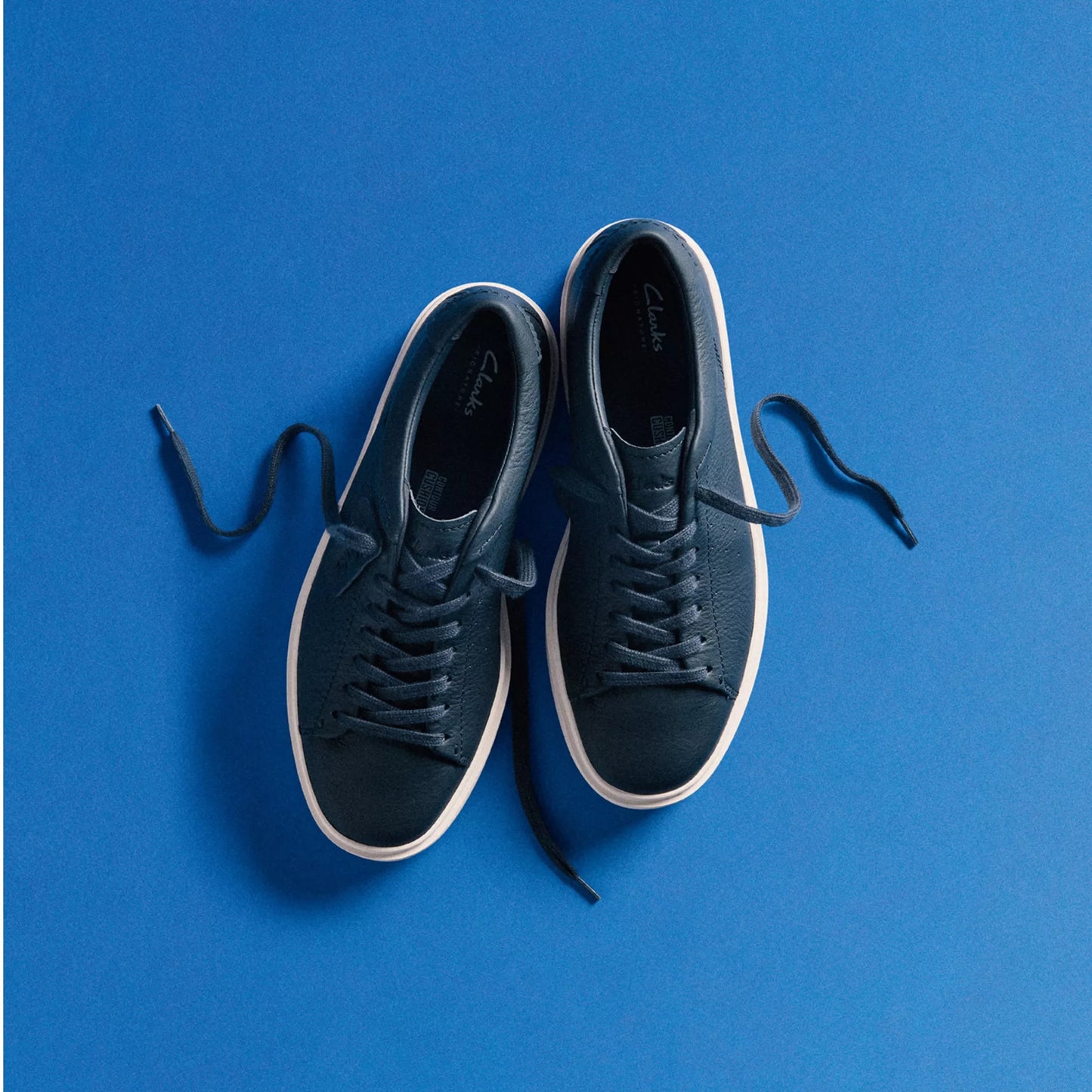 CLARKS | SNEAKERS | HOMBRE | CRAFT SWIFT NAVY LEATHER | AZUL