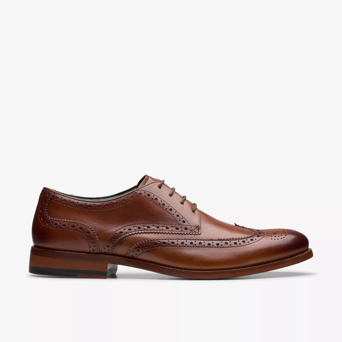 CLARKS | ZAPATOS DE VESTIR | HOMBRE | CRAFTJAMES TIP MID TAN LEATHER | MARRÓN