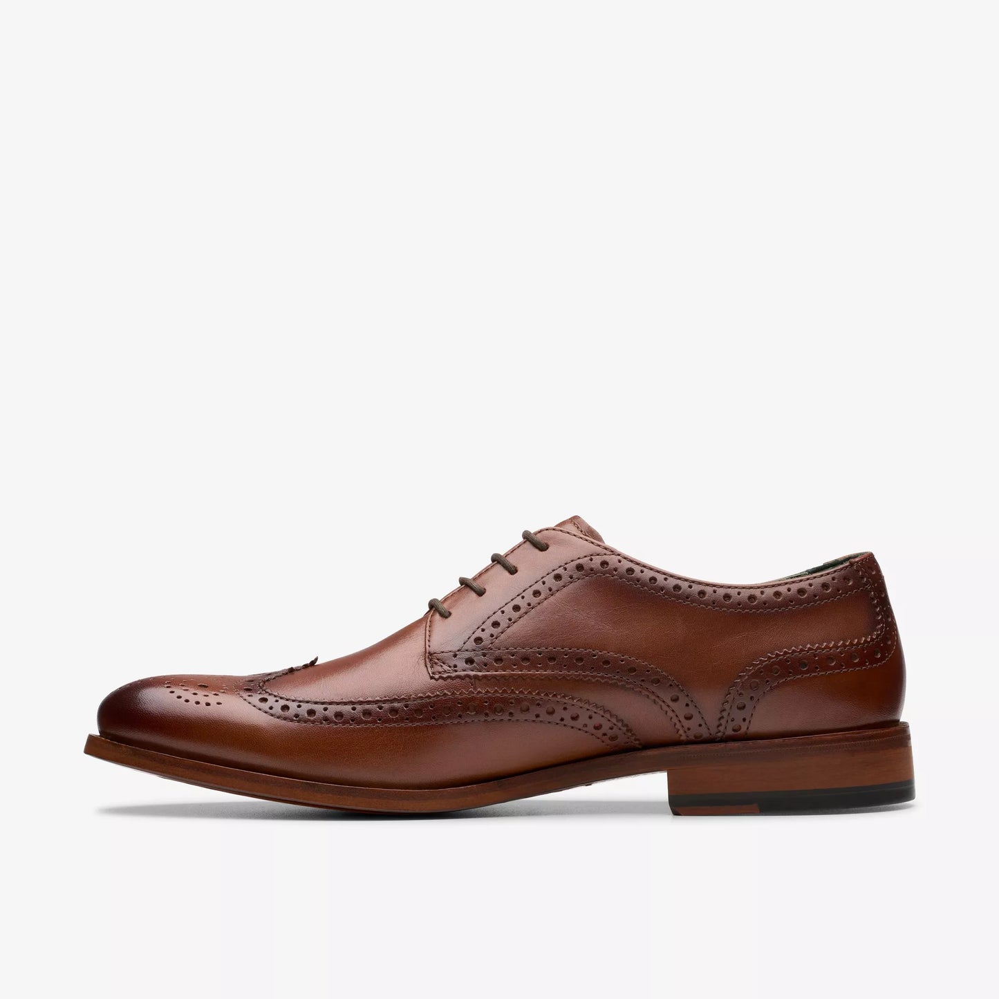 CLARKS | ZAPATOS DE VESTIR | HOMBRE | CRAFTJAMES TIP MID TAN LEATHER | MARRÓN