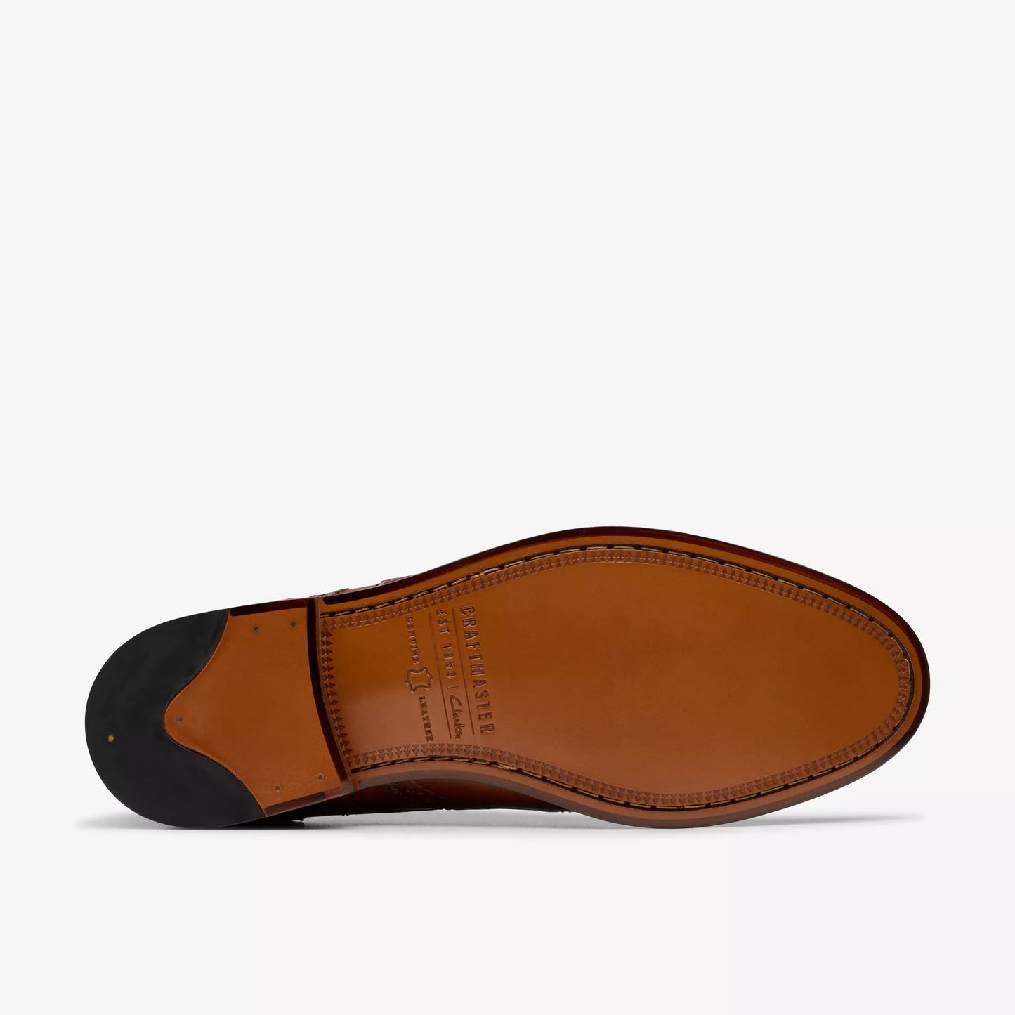 CLARKS | ZAPATOS DE VESTIR | HOMBRE | CRAFTJAMES TIP MID TAN LEATHER | MARRÓN