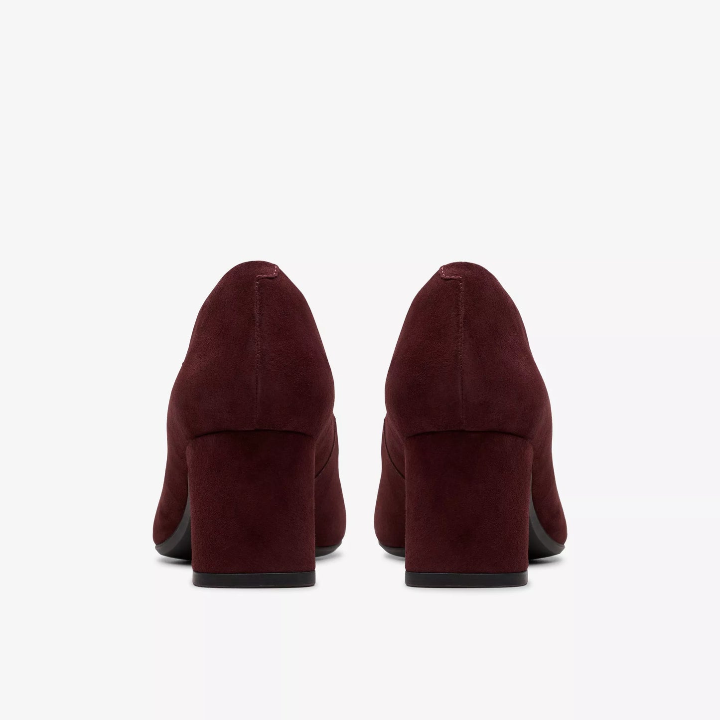 CLARKS | ZAPATOS DE VESTIR | MUJER | FERNIE TRIM MERLOT SUEDE | BURDEOS