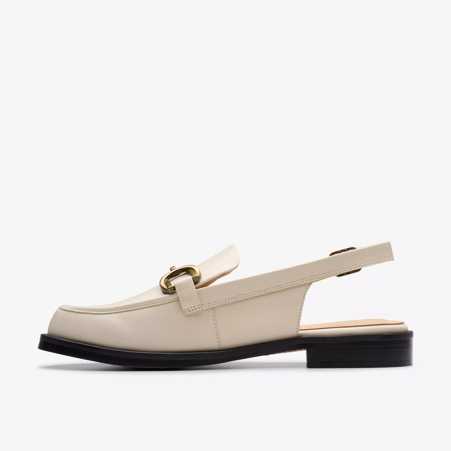 CLARKS | MOCASINES | MUJER | STRAVEN SLING CREAM LEATHER | BLANCO
