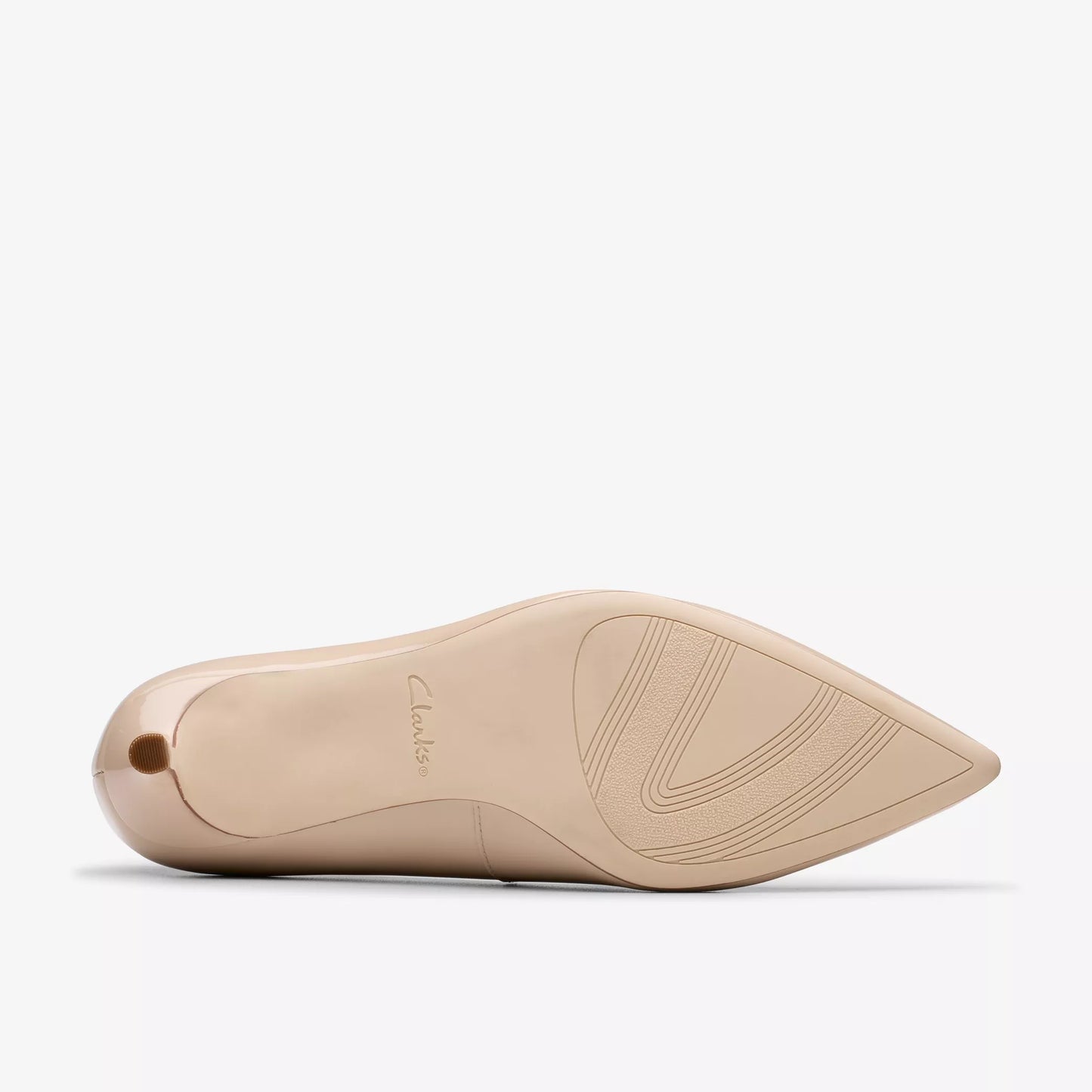 CLARKS | ZAPATOS DE VESTIR | MUJER | ZAREY COURT SAND PATENT | BEIGE