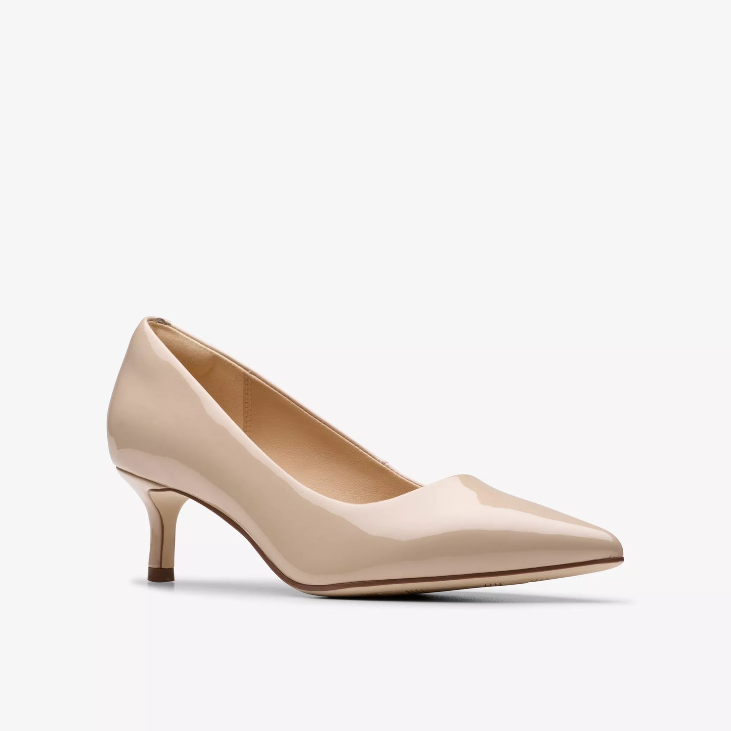 CLARKS | ZAPATOS DE VESTIR | MUJER | ZAREY COURT SAND PATENT | BEIGE