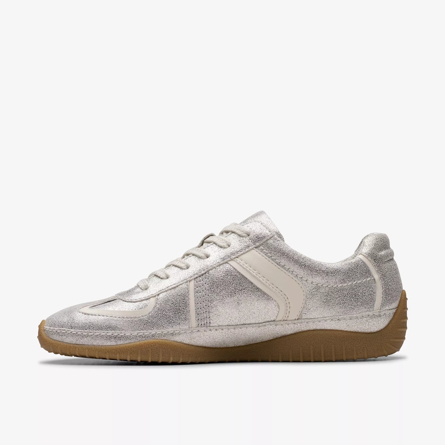 CLARKS | SNEAKERS | MUJER | MERIDOR LO METALLIC COMBINATION | PLATEADO