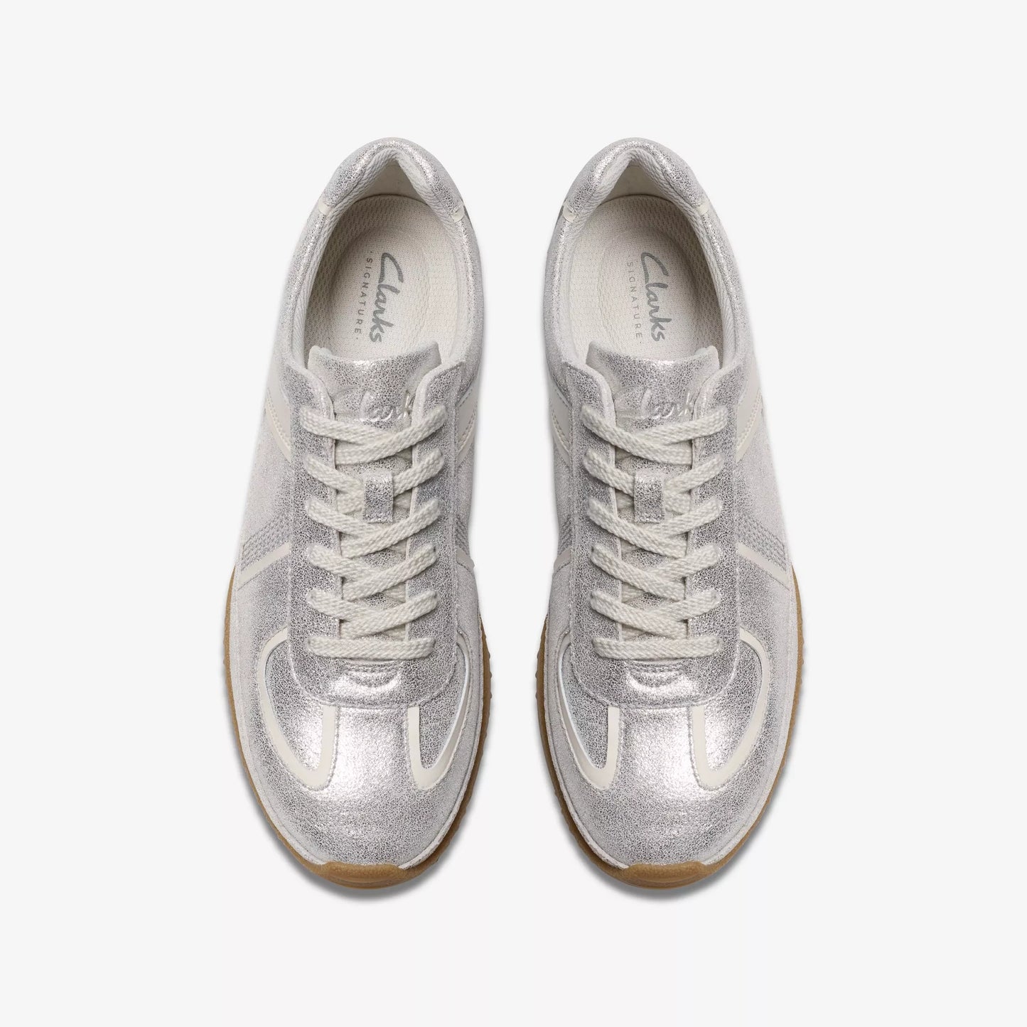 CLARKS | SNEAKERS | MUJER | MERIDOR LO METALLIC COMBINATION | PLATEADO