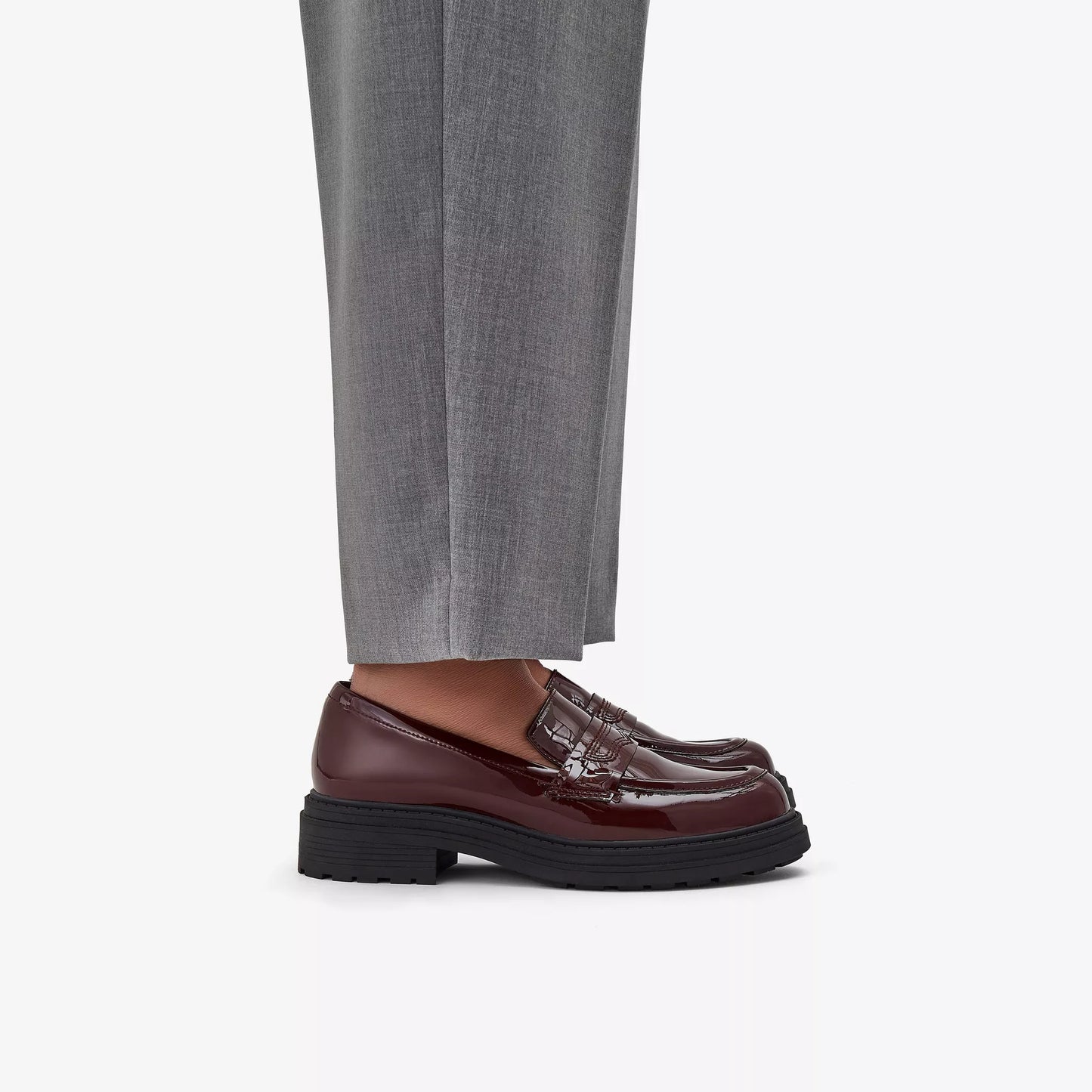 CLARKS | MOCASINES | MUJER | ORINOCO3 EDGE BURGUNDY PATENT | BURDEOS