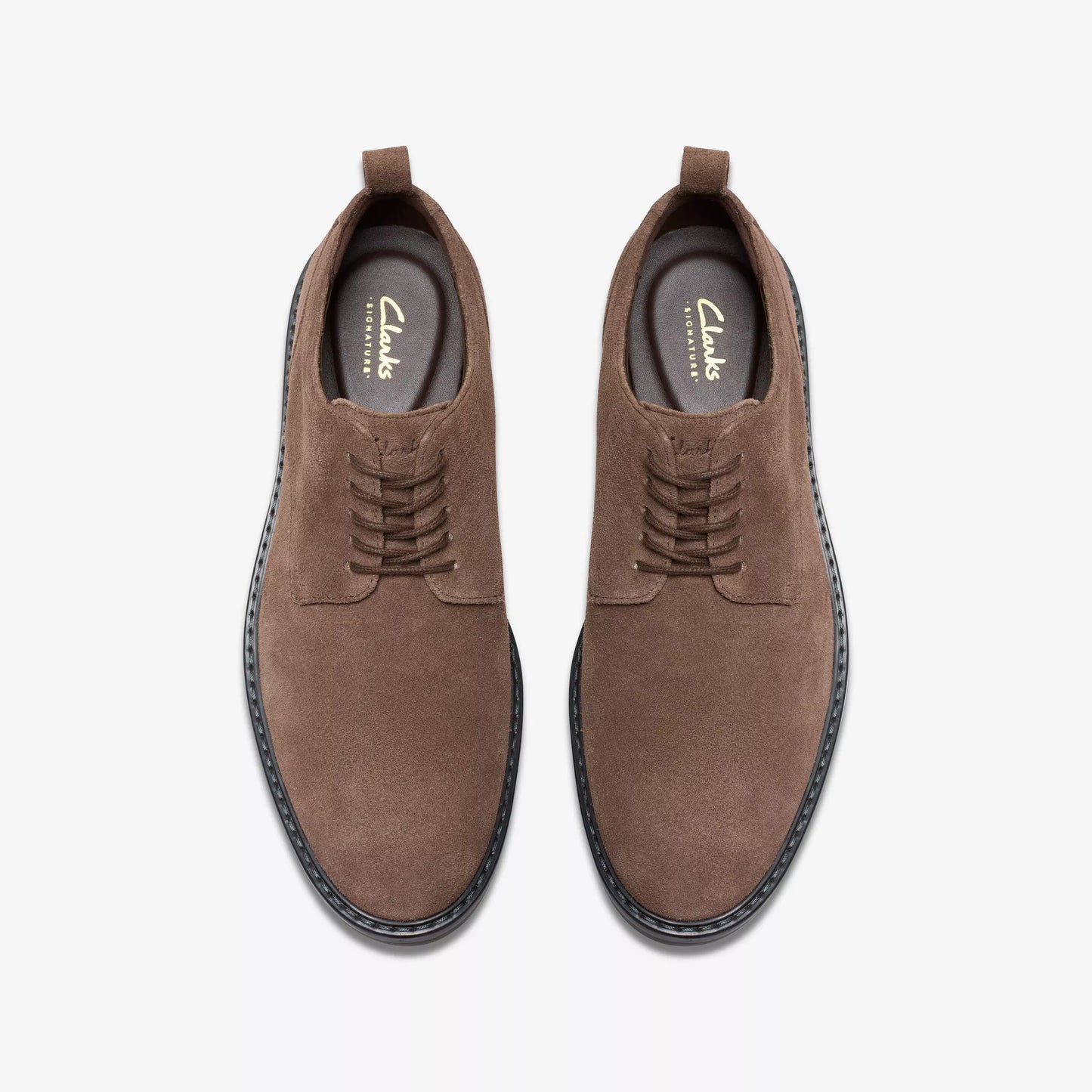 CLARKS | ZAPATOS DE VESTIR | HOMBRE | ALDWIN LACE BROWN SUEDE | MARRÓN