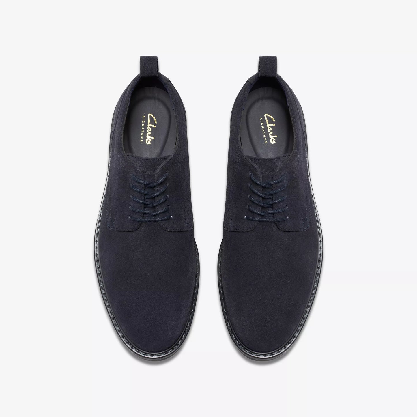 CLARKS | ZAPATOS DE VESTIR | HOMBRE | ALDWIN LACE NAVY SUEDE | AZUL