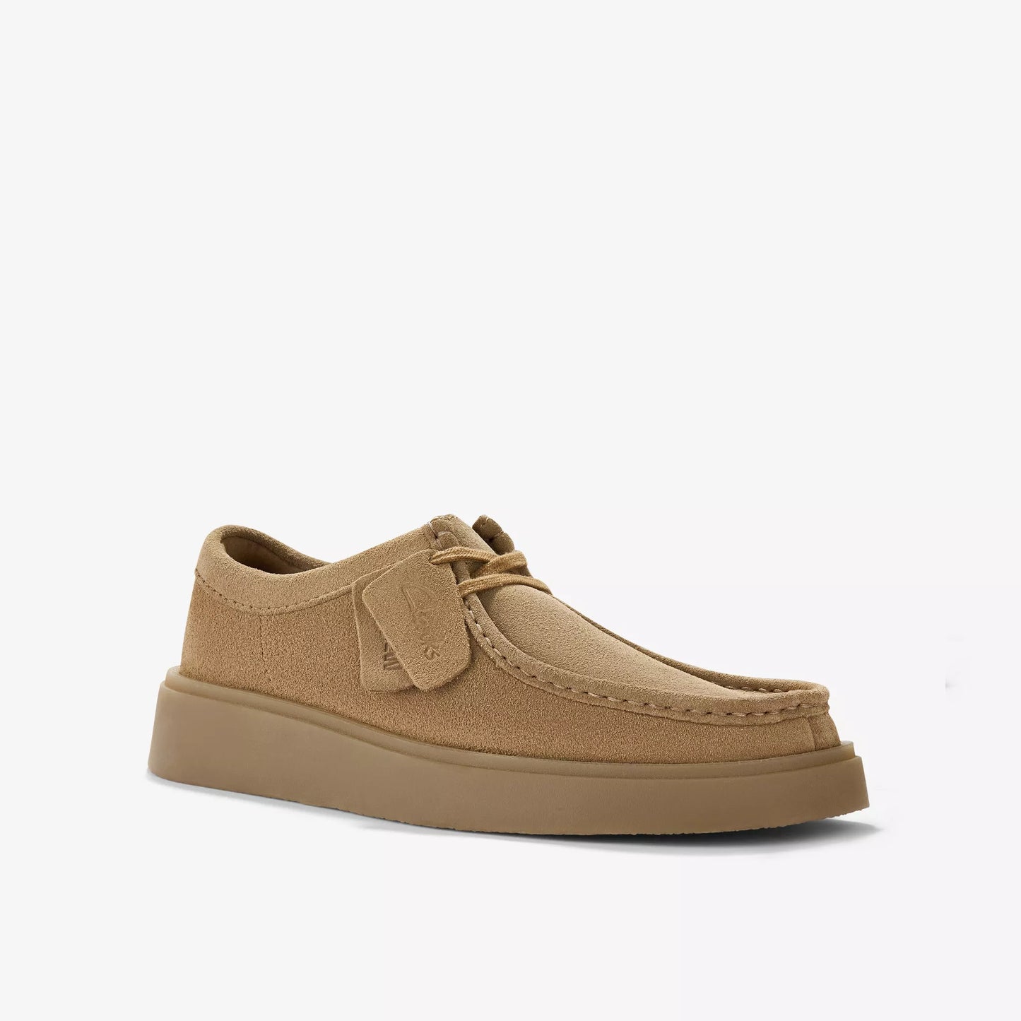 CLARKS | ZAPATOS CASUAL | HOMBRE | TORVIEW DARK SAND SUEDE | BEIGE