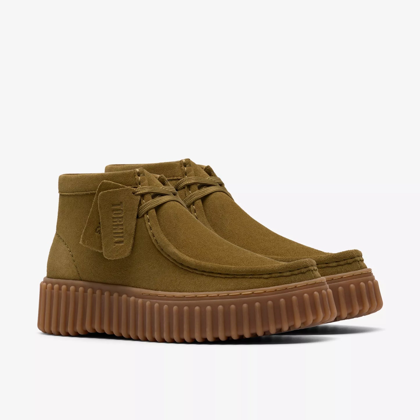 CLARKS | BOTINES | MUJER | TORHILL MOSS OLIVE SUEDE | VERDE