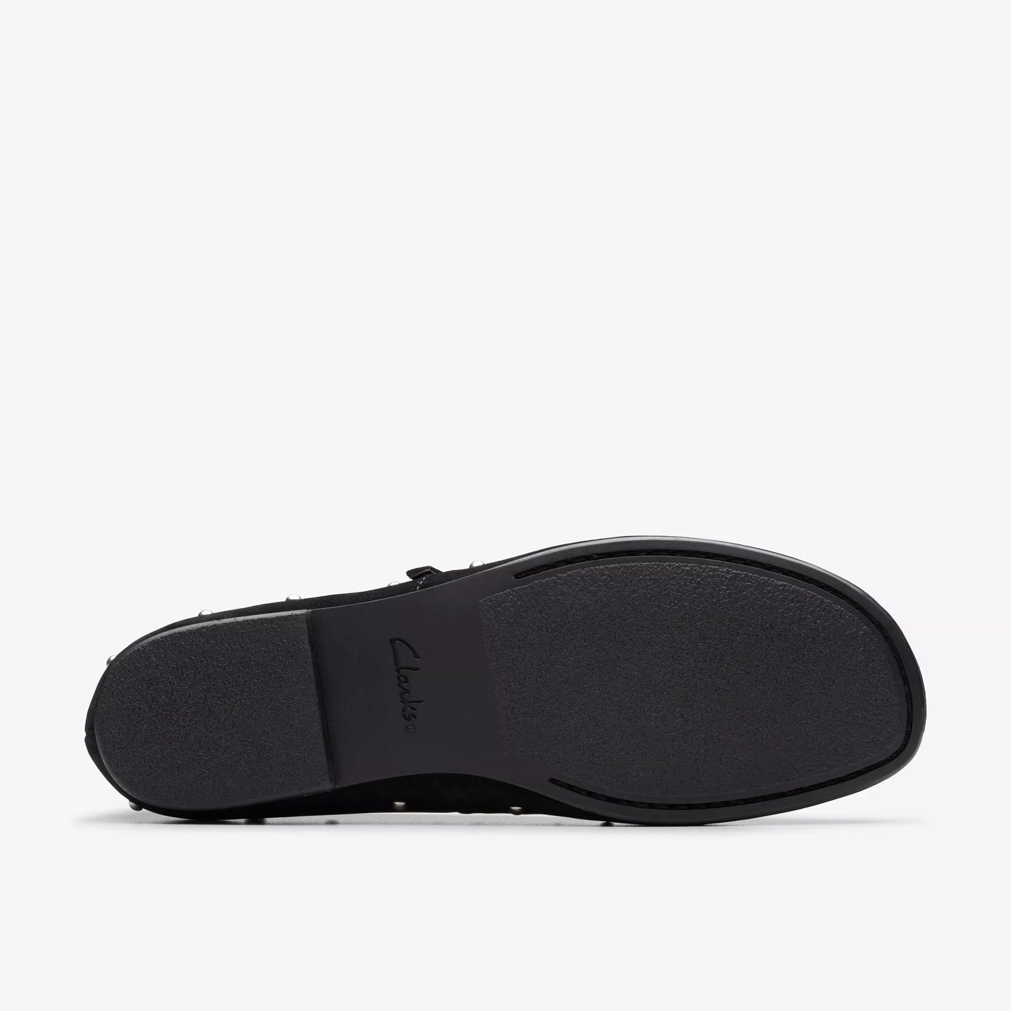CLARKS | BAILARINAS | MUJER | LIVIA STUD BLACK SUEDE | NEGRO