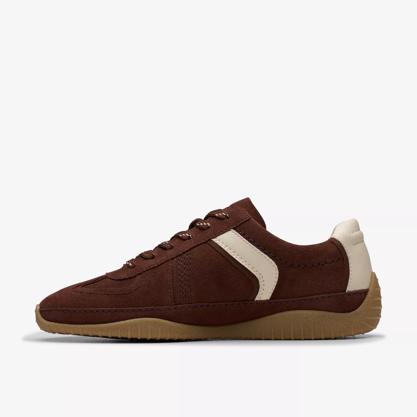 CLARKS | SNEAKERS | MUJER | MERIDOR LO BROWN SUEDE | MARRÓN