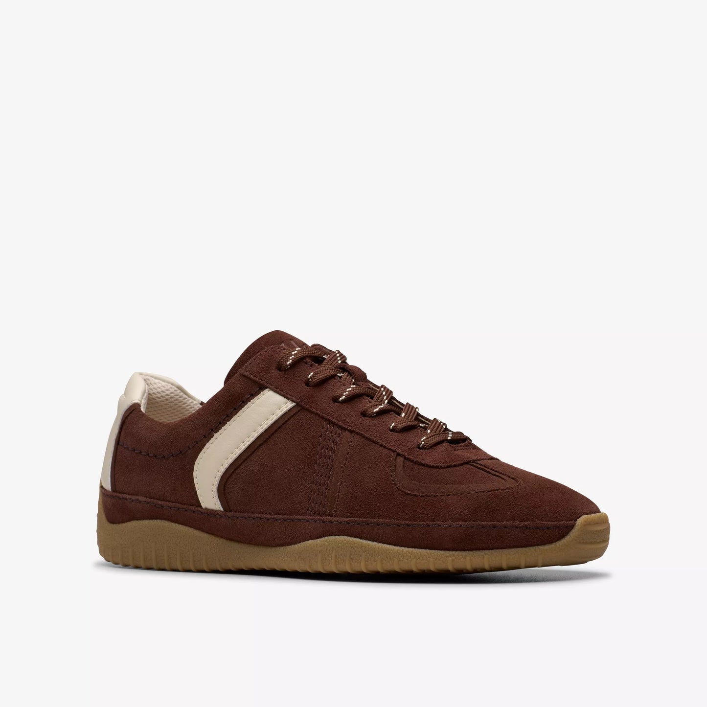 CLARKS | SNEAKERS | MUJER | MERIDOR LO BROWN SUEDE | MARRÓN