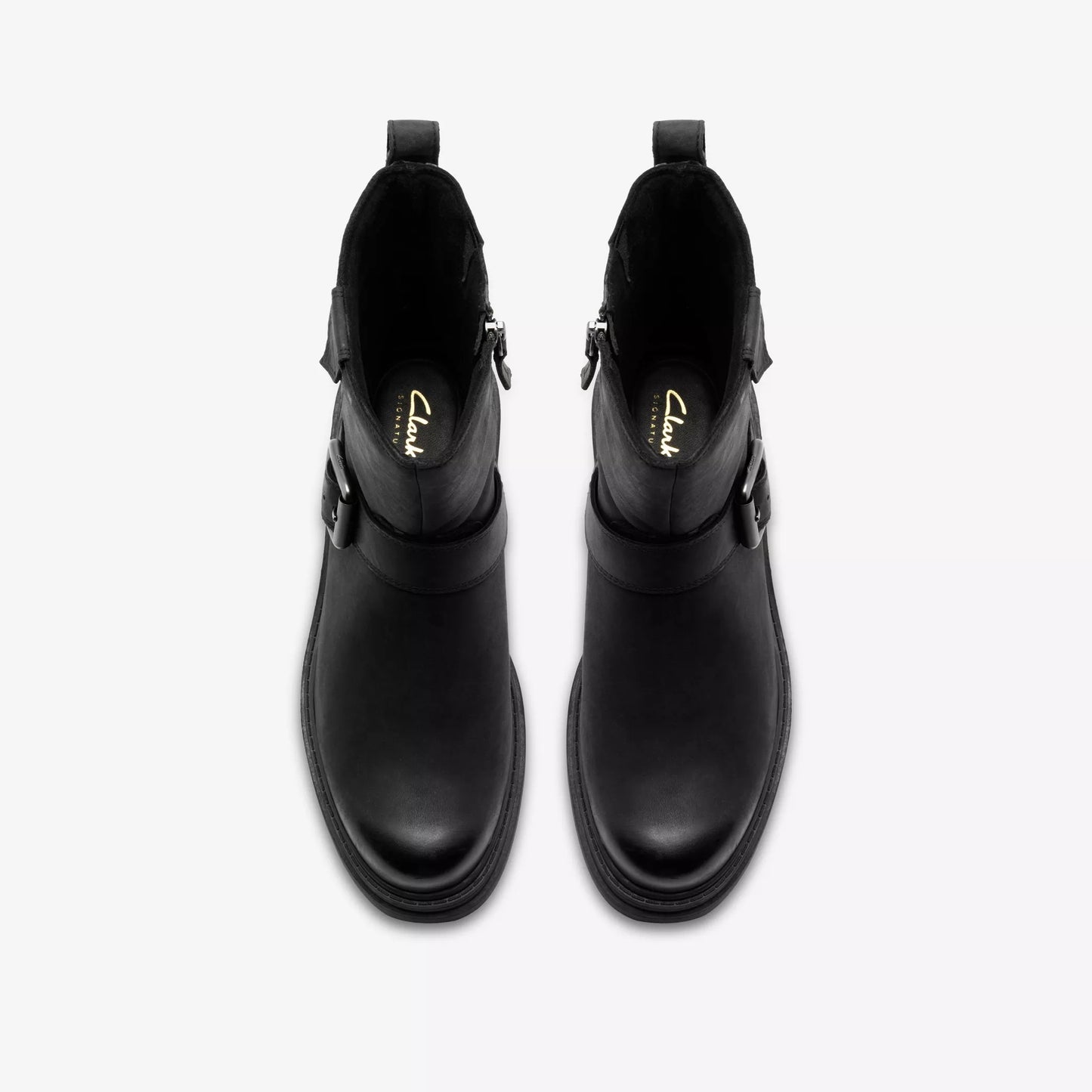 CLARKS | BOTAS | MUJER | ORINOCO3 BAY BLACK LEATHER | NEGRO