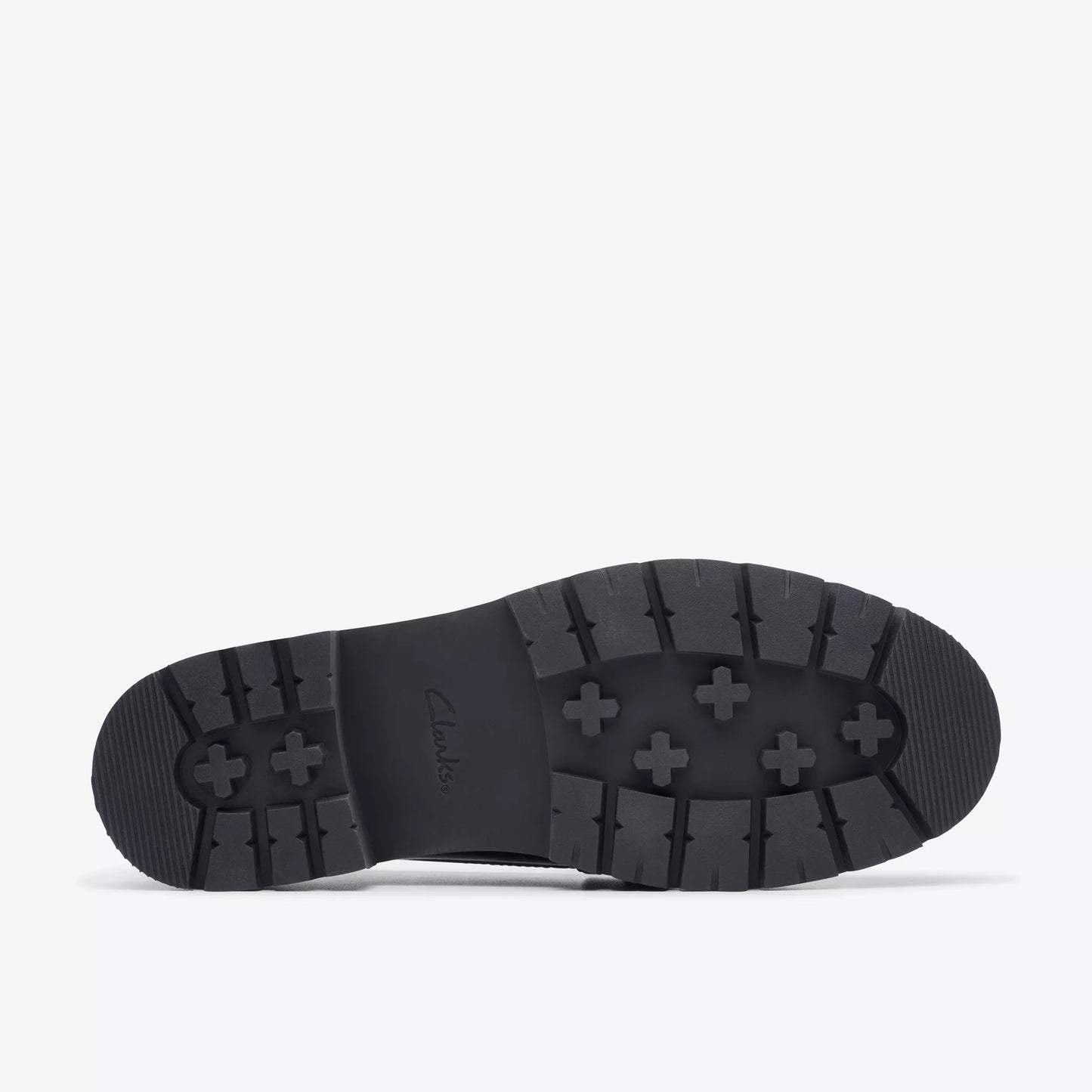 Zapatos Casual De La Marca Clarks Para Mujer Modelo Orianna Bit Black Leather En Color Negro