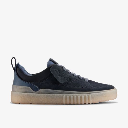 Zapatos Casual De La Marca Clarks  Para Hombre Modelo Somerset Lace Navy Suede En Color Azul