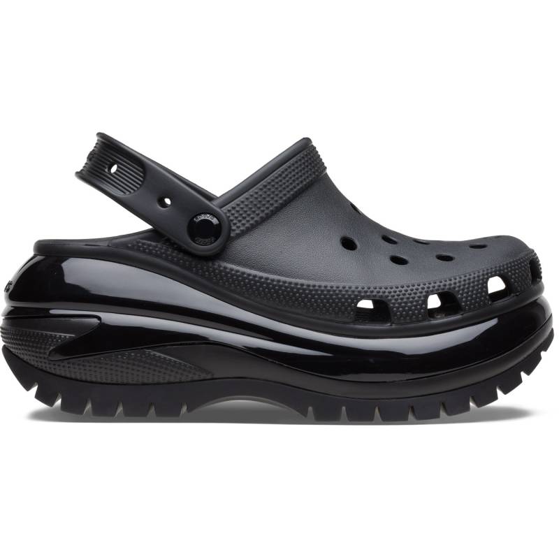 CROCS MULES Y ZUECOS UNISEX UNISEX MEGA CRUSH CLOG U NEGRO