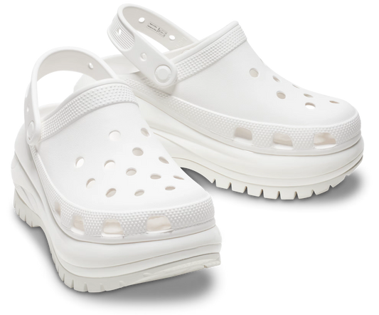 CROCS | SABOTS FEMME | SABOTS MEGA CRUSH BLANC | BLANC