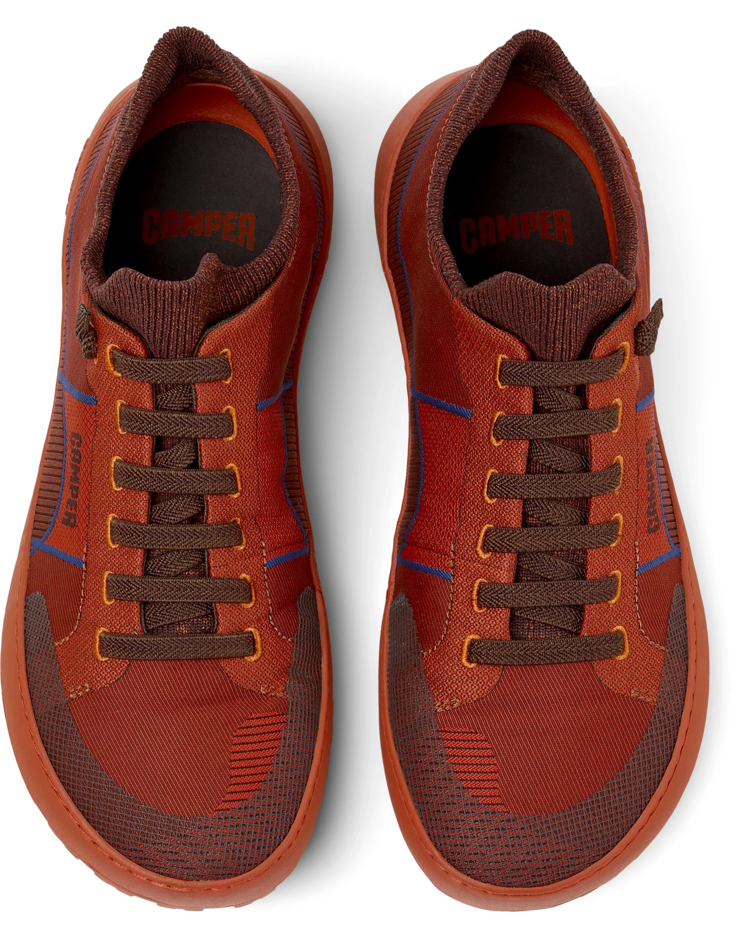 Sneakers De La Marca Camper Para Hombre Modelo Peu Serra Jacquard Beizos-Geum/Peu Serra Geum De Color Multicolor