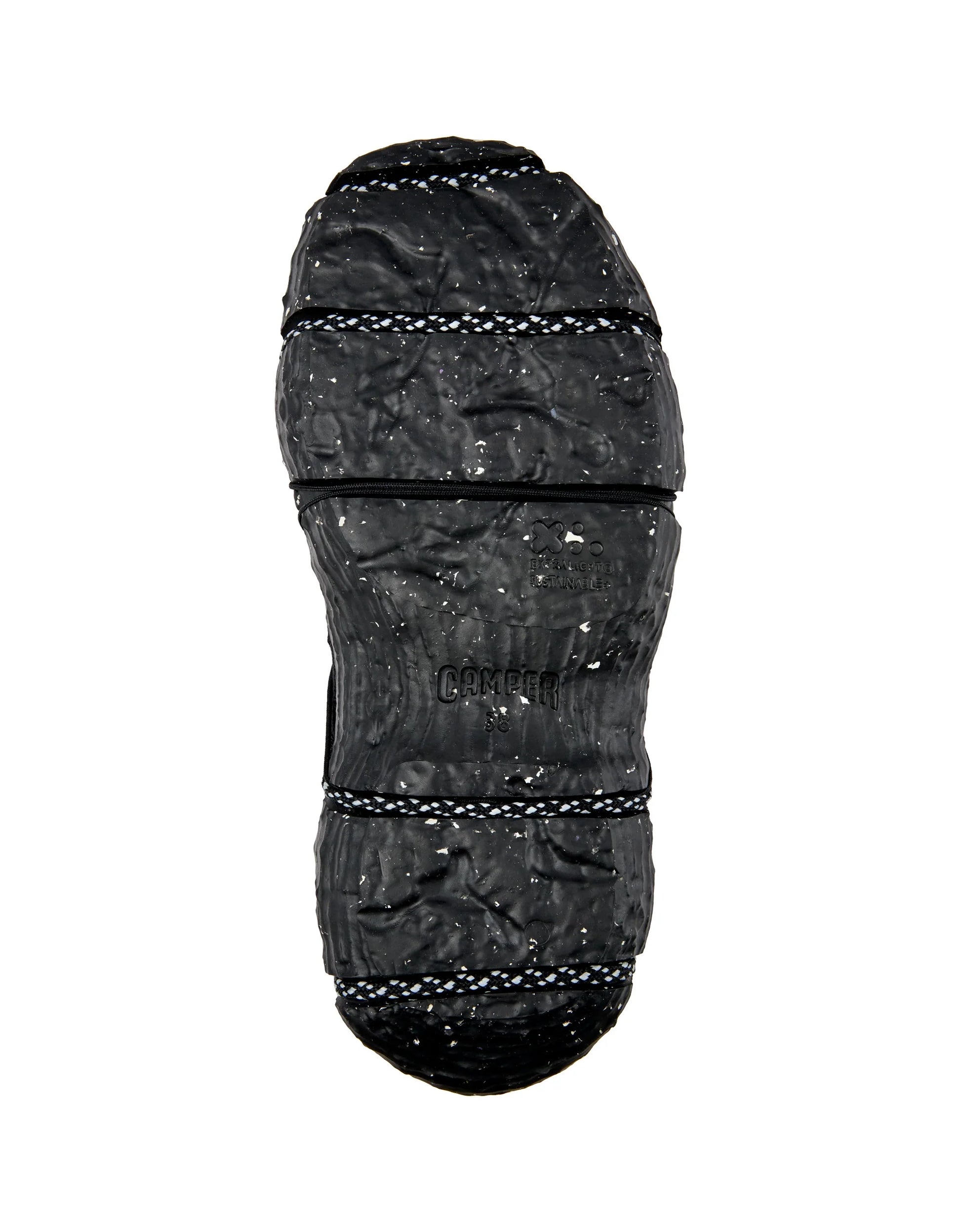 Sneakers De La  Marca Camper Para Mujer Modelo Roku Knitted Negro-Magnet/Roku Ry Nero De Color Multicolor