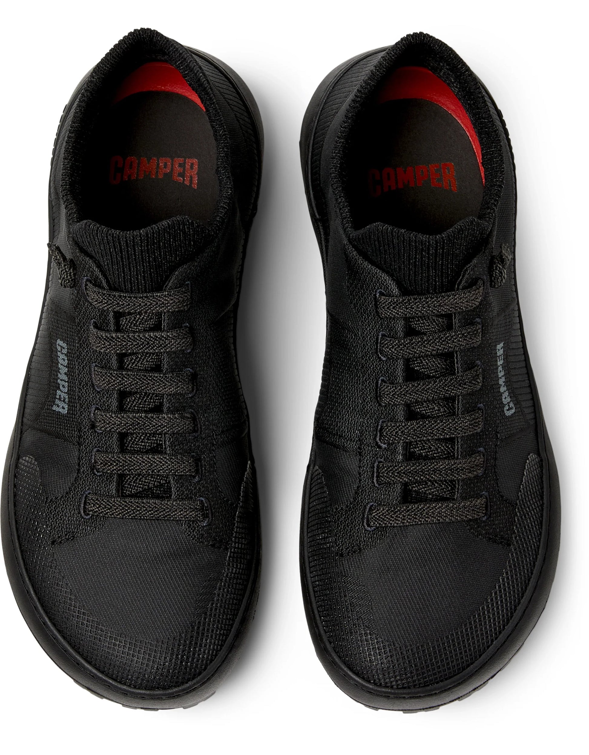 Sneakers De La  Marca Camper Para Mujer Modelo Peu Serra Jacquard Negro-Meteor/Peu Serra Black De Color Multicolor