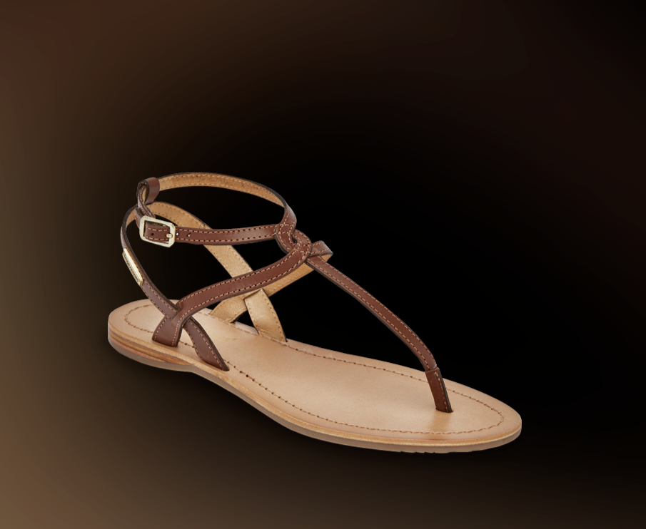 LES TROPEZIENNES | SANDALES FEMME | HAMADO TAN | MARRON