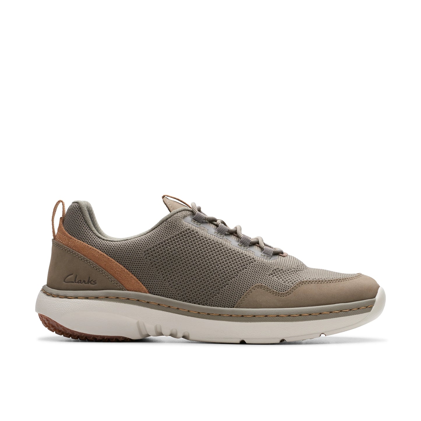 Zapatos Casual De La Marca Clarks Para Hombre Modelo Clarks Pro Knit Stone Combi En Color Beige