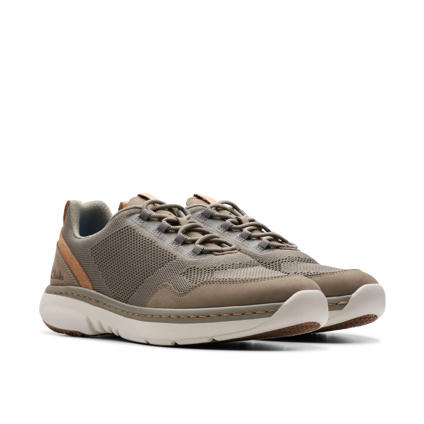 Zapatos Casual De La Marca Clarks Para Hombre Modelo Clarks Pro Knit Stone Combi En Color Beige