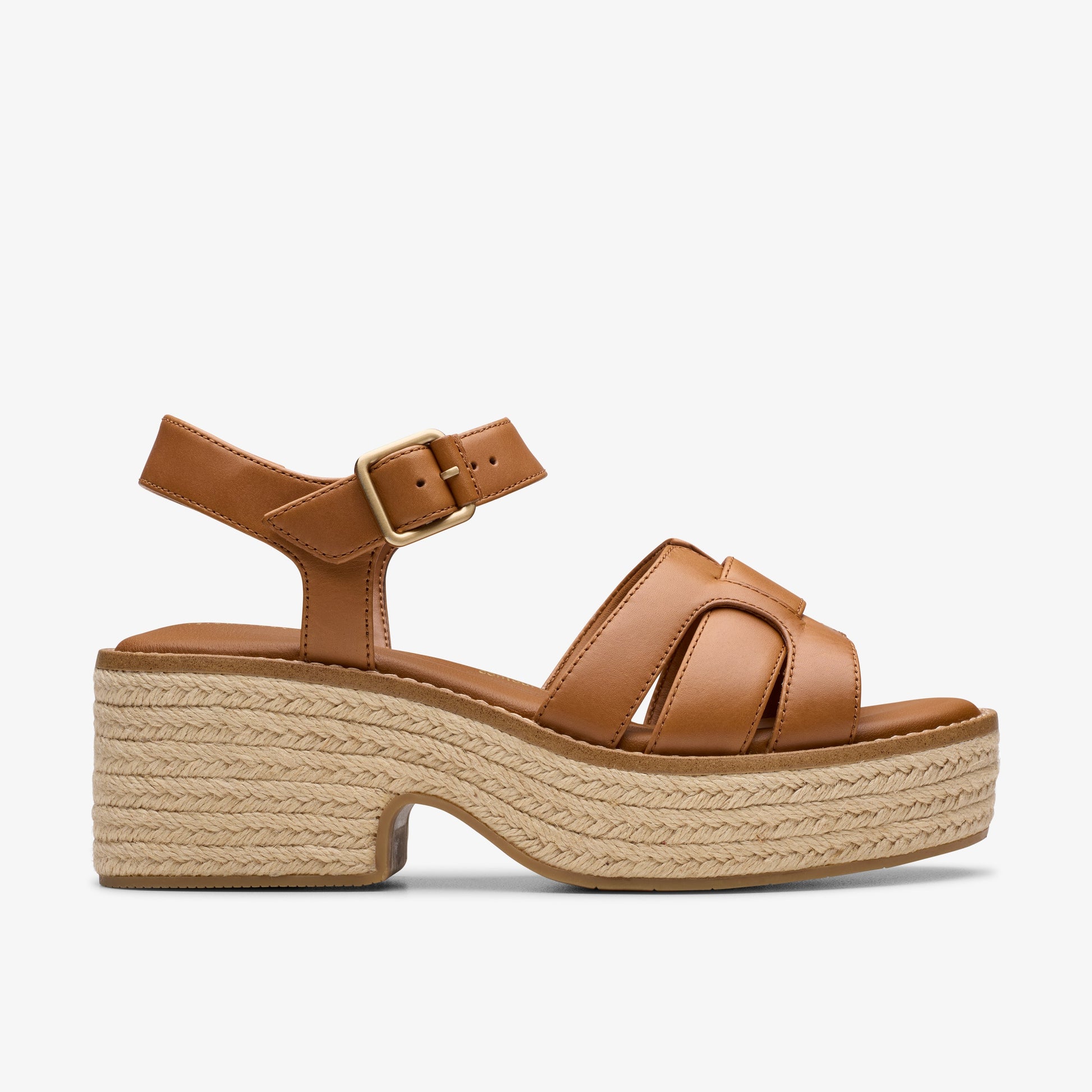 Sandalias De La Marca Clarks  Para Mujer Modelo Coledale Strap Tan Leather