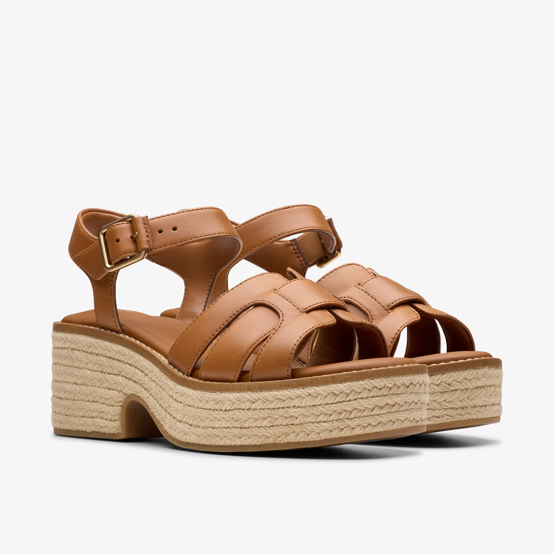 Sandalias De La Marca Clarks  Para Mujer Modelo Coledale Strap Tan Leather
