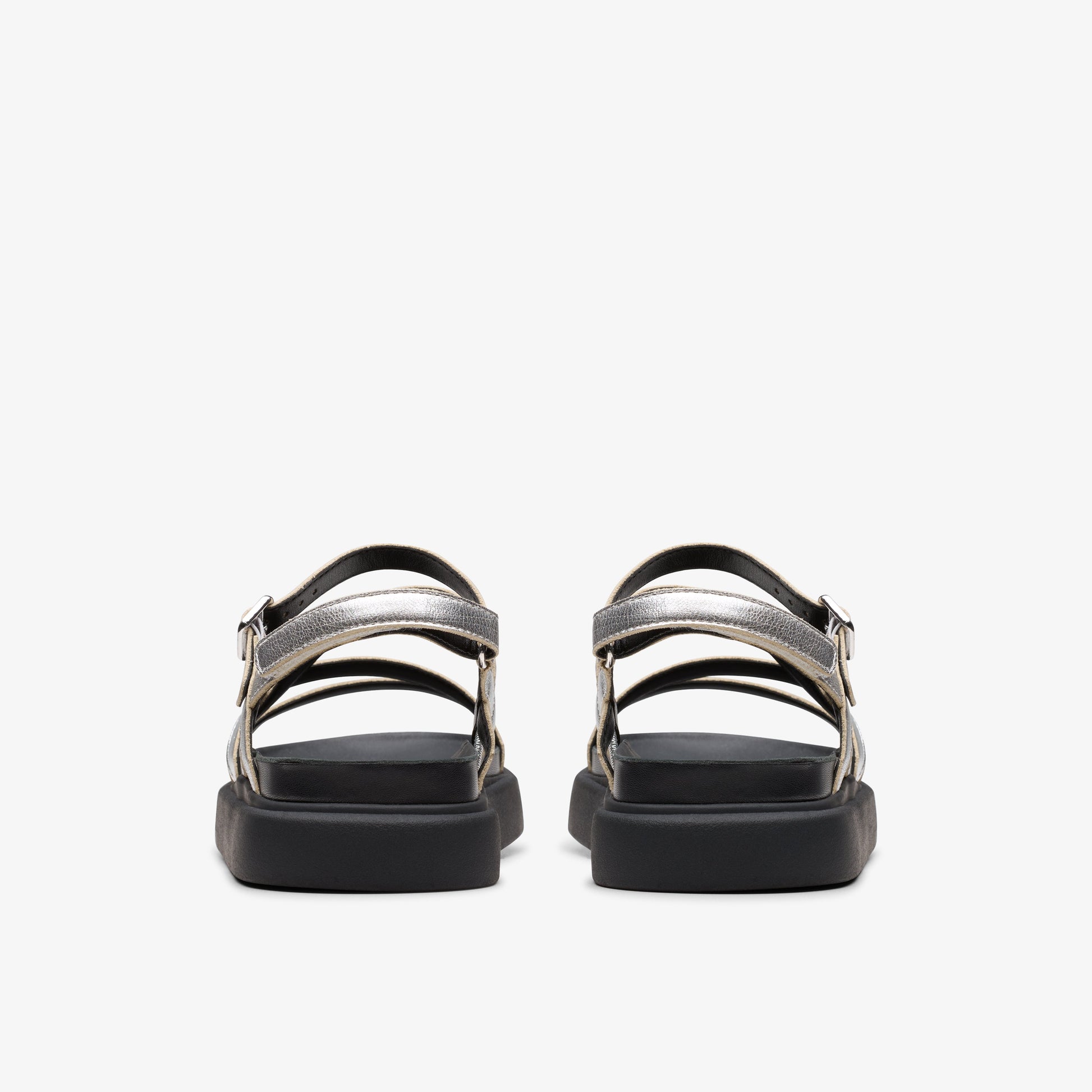 Sandalias De La Marca Clarks  Para Mujer Modelo Aristella Rose Silver Metallic