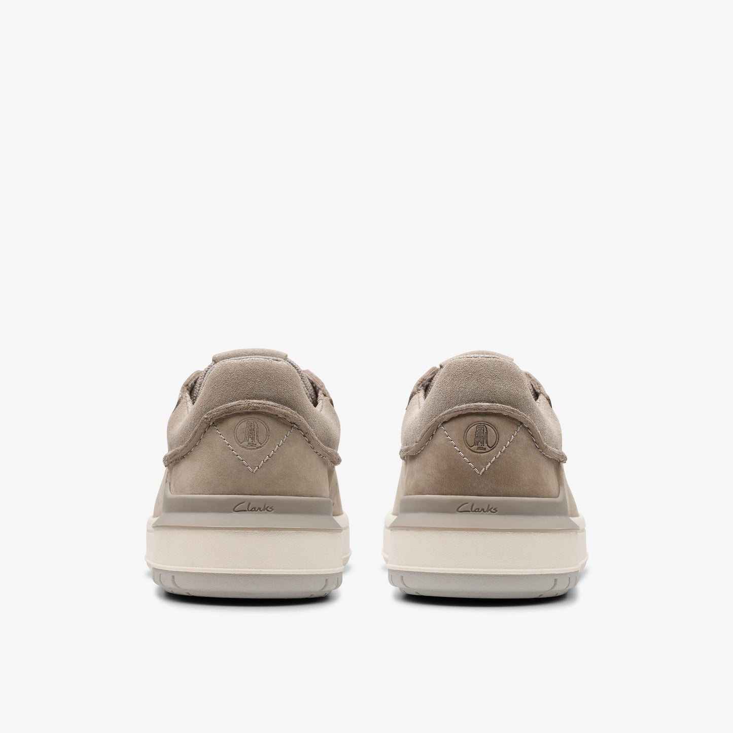 Sneakers De La Marca Clarks Para Hombre Modelo Courtlite2 Run Grey Nubuck En Color Gris