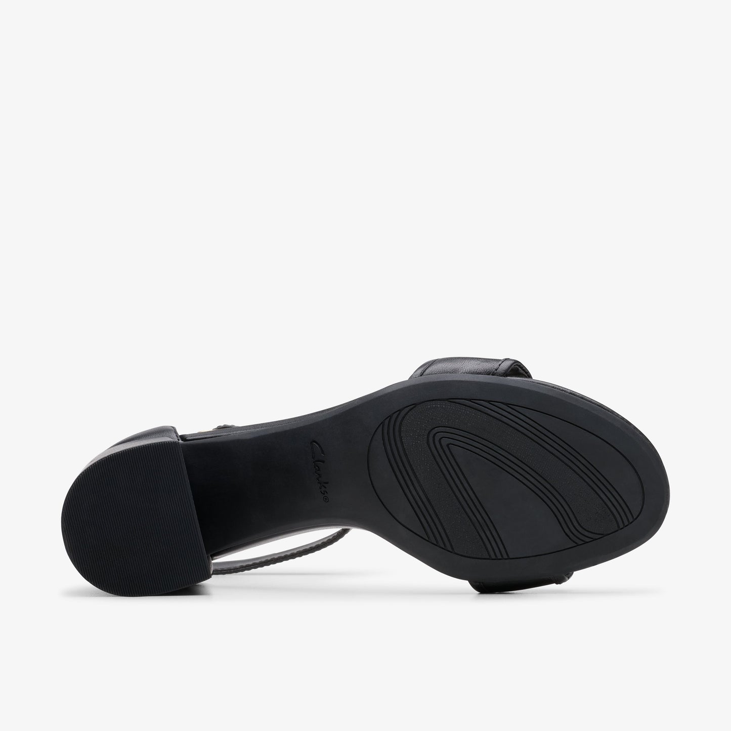 Sandalias De La Marca Clarks Para Mujer Modelo Ezoria Mae Black Leather En Color Negro