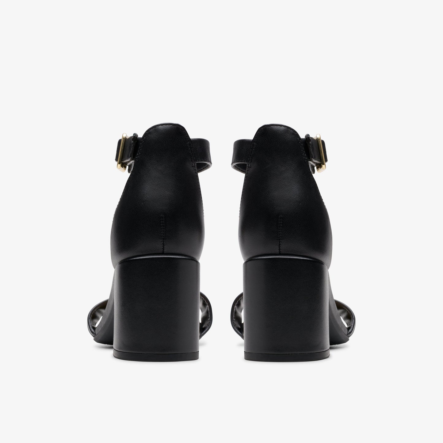 Sandalias De La Marca Clarks Para Mujer Modelo Ezoria Mae Black Leather En Color Negro