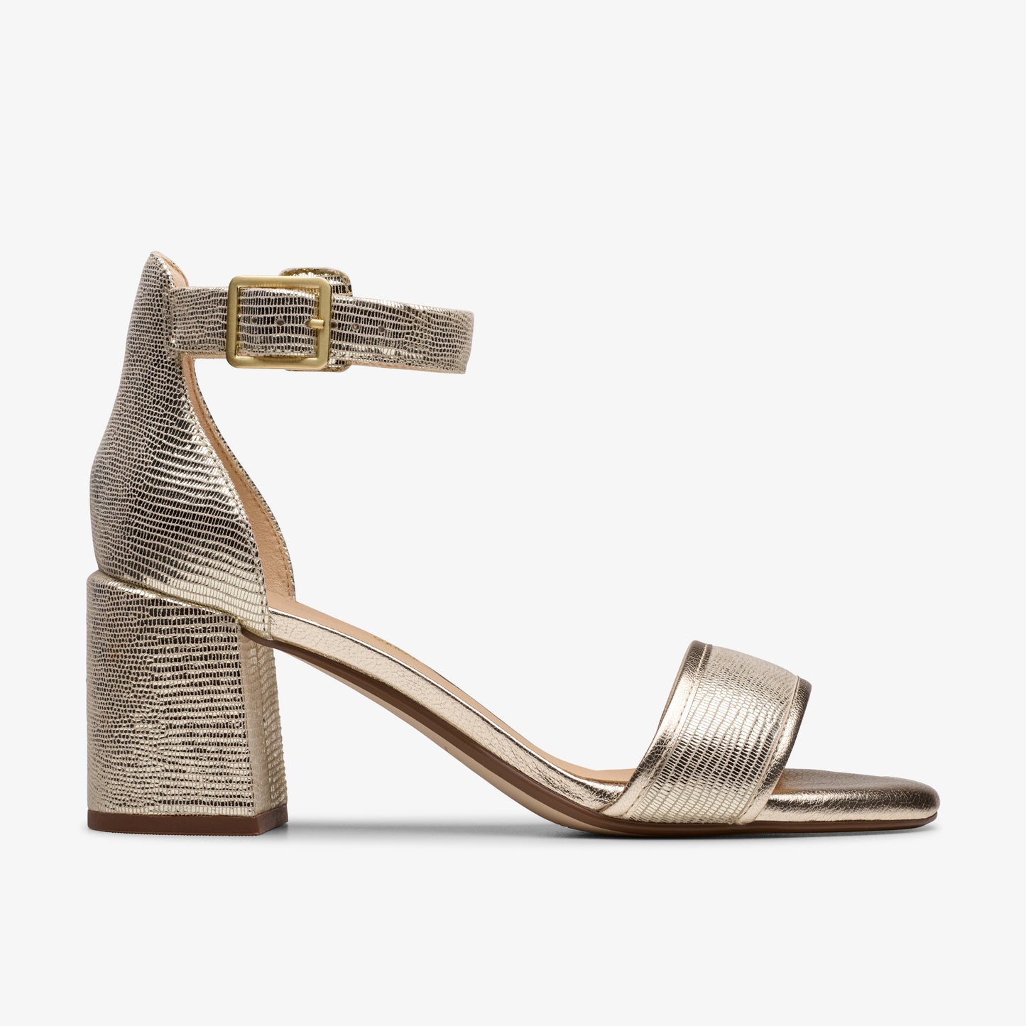 Sandalias De La Marca Clarks Para Mujer Modelo Ezoria Mae Champagne Int