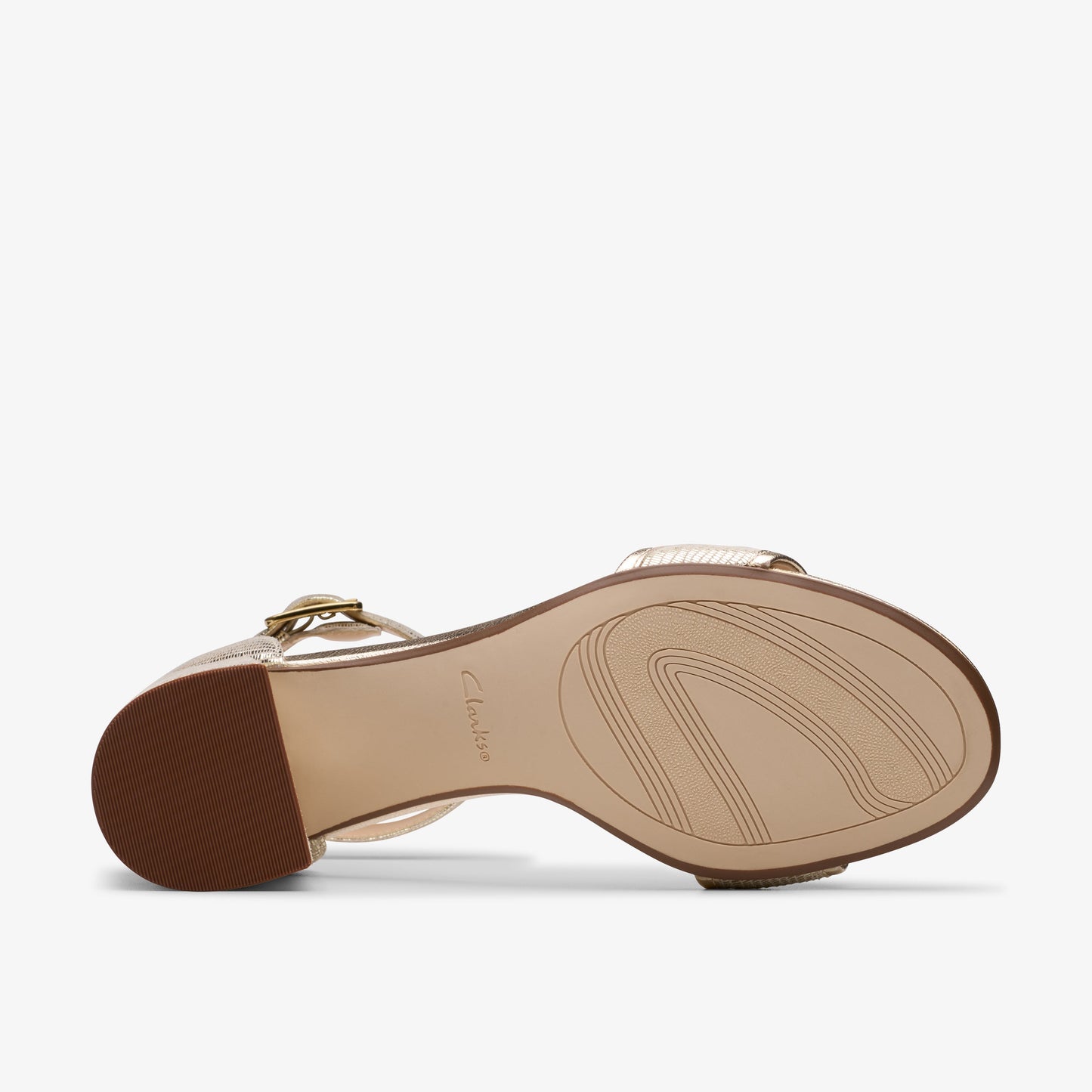 Sandalias De La Marca Clarks Para Mujer Modelo Ezoria Mae Champagne Int