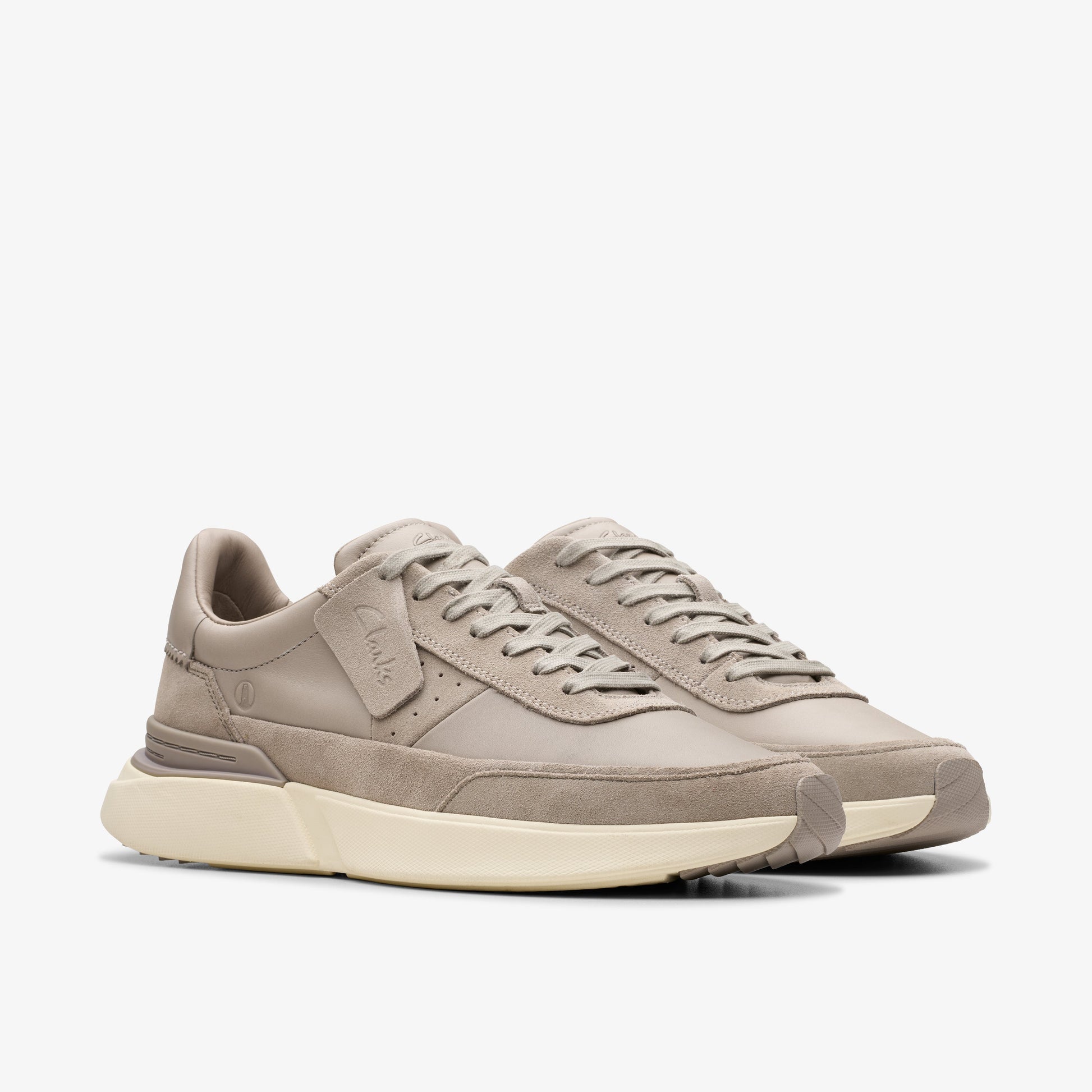 Zapatos Casual De La Marca Clarks  Para Hombre Modelo Craft Pace Grey Leather