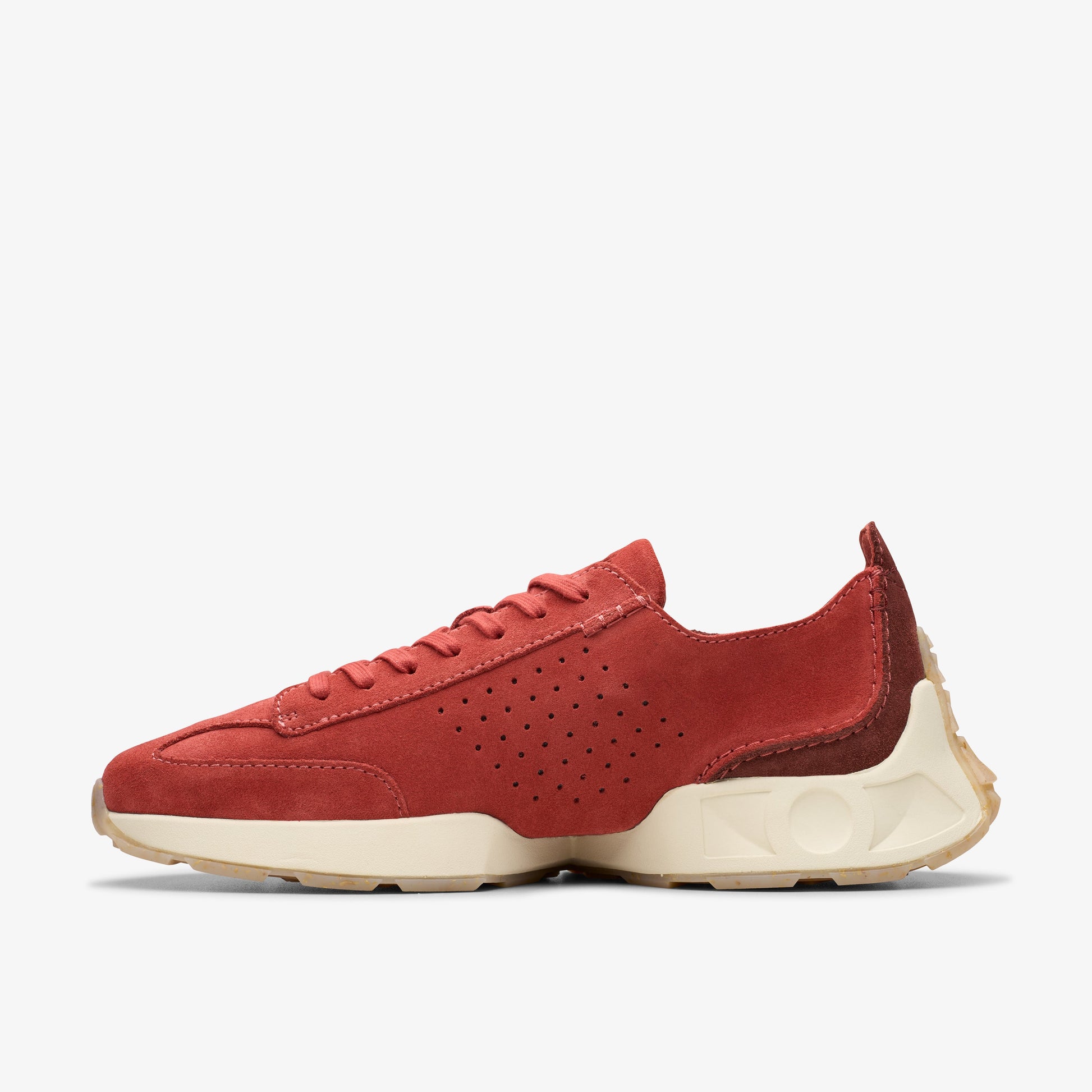 Zapatos Casual De La Marca Clarks  Para Hombre Modelo Craft Speed Red Suede