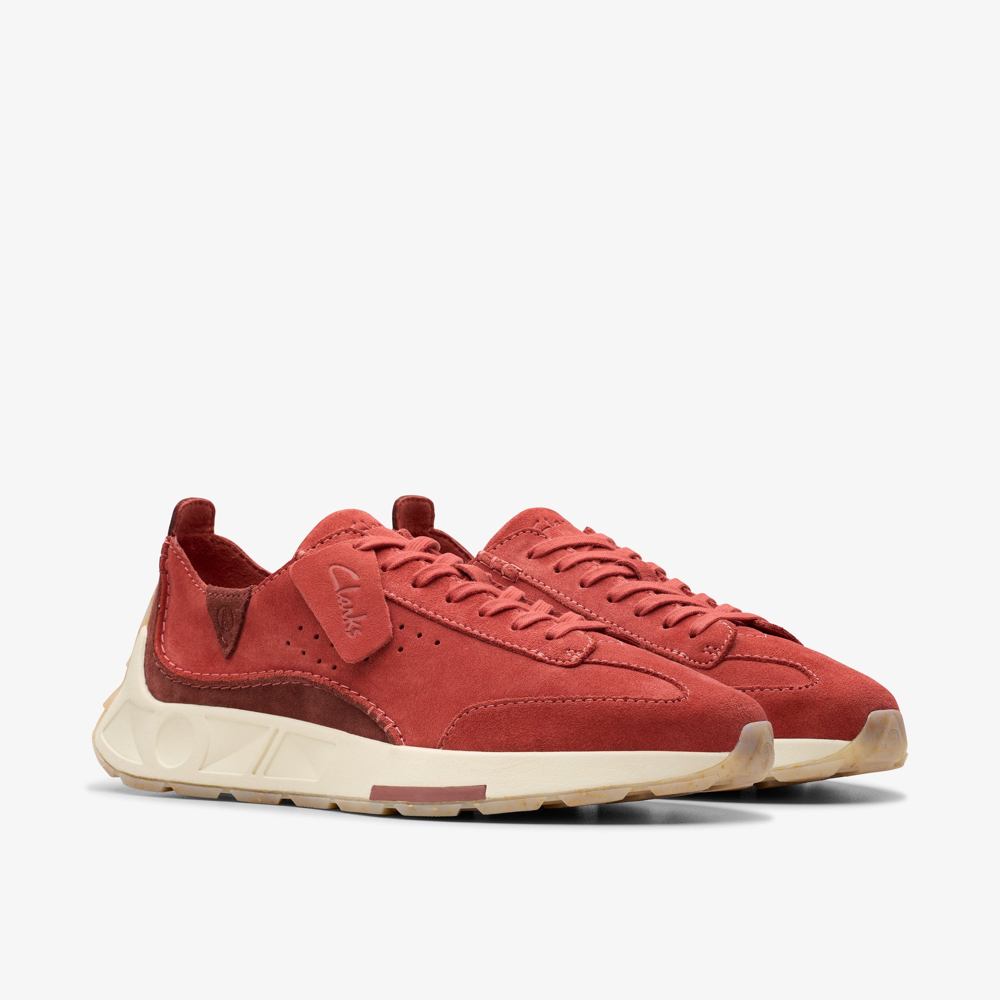 Zapatos Casual De La Marca Clarks  Para Hombre Modelo Craft Speed Red Suede