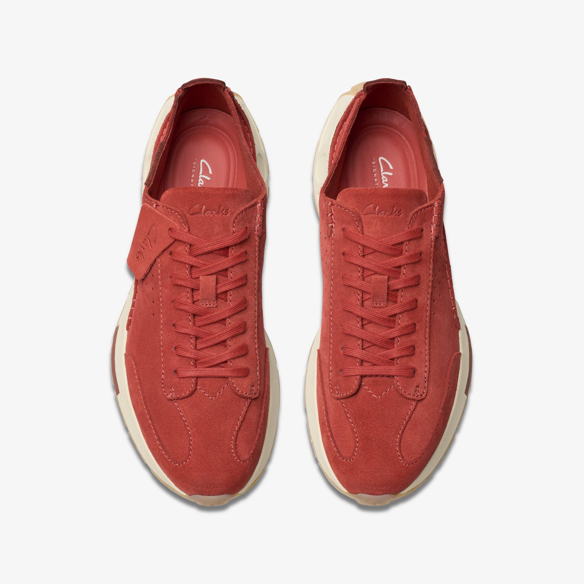 Zapatos Casual De La Marca Clarks  Para Hombre Modelo Craft Speed Red Suede