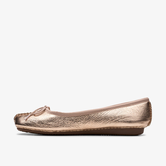 Zapatos Casual De La Marca Clarks  Para Mujer Modelo Freckle Ice Copper Metallic